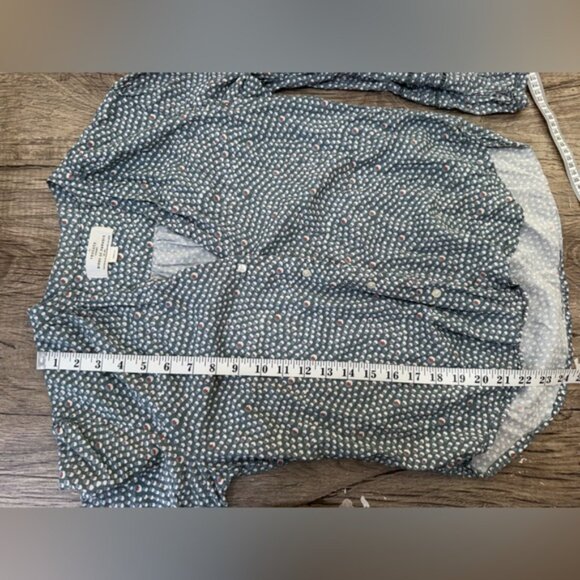 Trovata Birds of Paradis button down blouse size small - Picture 5 of 6